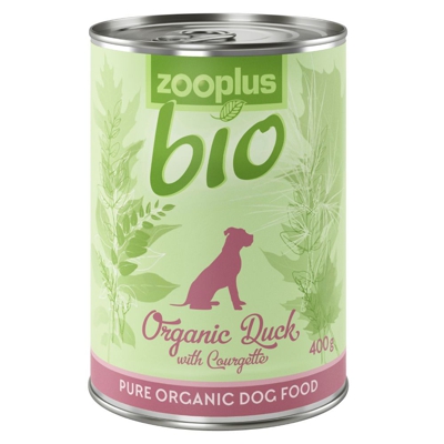 zooplus Bio Anatra con Patate dolci & Zucchine (senza cereali) - 6 x 400 g