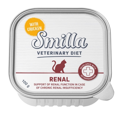 Smilla Veterinary Diet Renal Pollo - Set %: 24 x 100 g