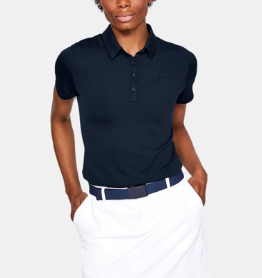 Polo a manica corta UA Zinger da donna