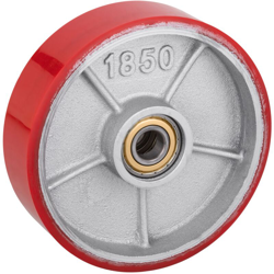 PrimeMatik - Ruota per transpallet Rullo per pallet di poliuretano 180x50 mm 900 Kg precio