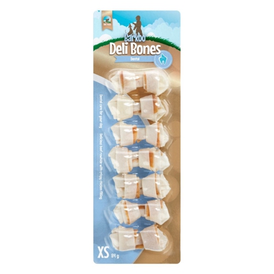 Barkoo Ossi annodati Deli Bones Dental - XS, 7 pz da 5 cm (84 g)