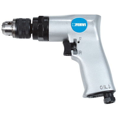 Trapano Avvitatore Ad Aria Compressa Reversibile Diametro 10 Mm Fervi 0339