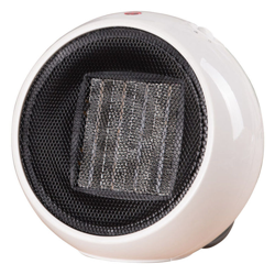 Mini stufa elettrica ceramica - colore bianco en oferta