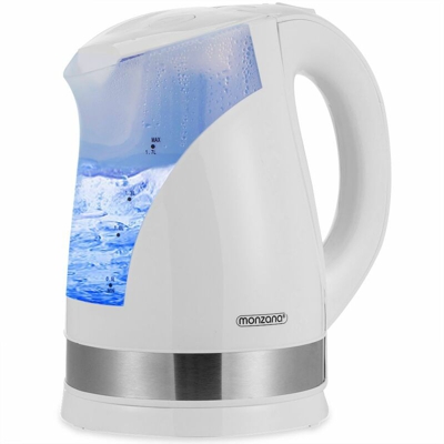 Bollitore d'acqua Monzana 1.7L 2200 watt bianco