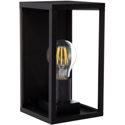 Applique da esterno Delha Nero Alluminio / Vetro - Sklum en oferta