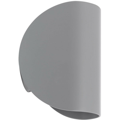 Applique LED Nittah Grigio Alluminio - Sklum