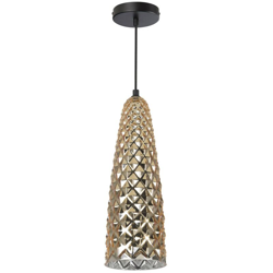 Lampada Agbar Vetro Dorato - Sklum características