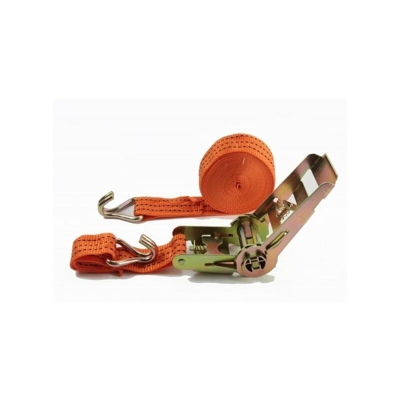 Grecoshop - Cinghia/Corda/Fune allacciabagagli con ganci e cricchetto 6m