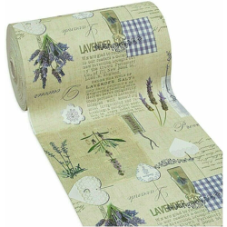 Emmevi - Tappeto Cucina Gomma Antimacchia Antiscivolo Lavanda Shabby Chic Moderno Varie Misure Bagno - 50x40 cm precio