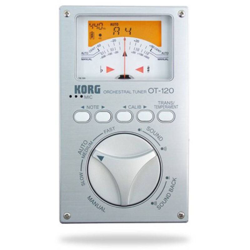 OT-120 Accordatore per chitarra Grigio - Korg características
