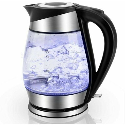 Bollitore elettrico in acciaio 2000W scalda bevande 1,7L acqua tisane te Aigostar