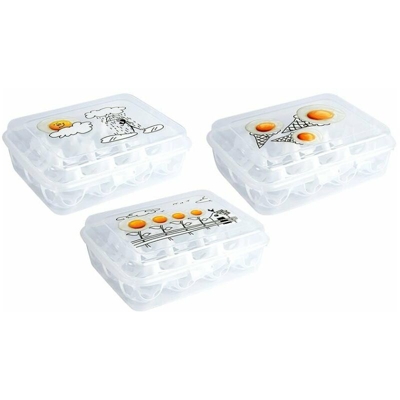 Hega - CONTENITORE IN PLASTICA CON CHIUSURA CAPIENZA 12 UOVA