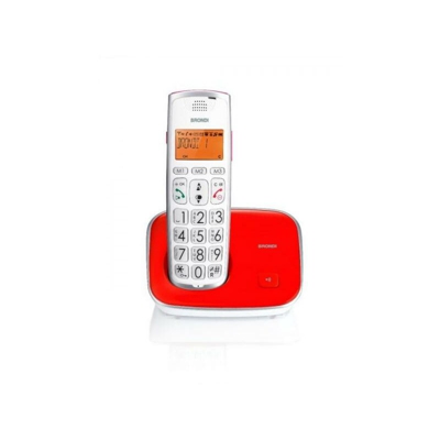 Bravo Gold 2 Telefono DECT Rosso, Bianco Identificatore di chiamata - Brondi