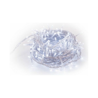Filo 300 Led Bianco Con Cavo Trasparente Uso Interno 31V