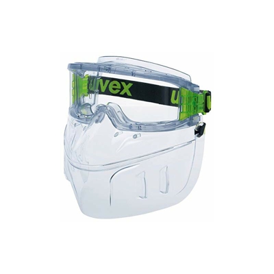 Uvex Occhiali A Mascherina ultravision facegrd. clear sv exc. Unisex Unica,Grigio Trasparente