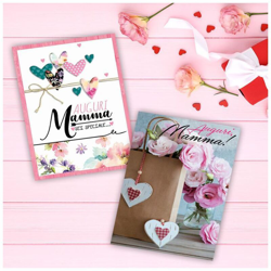 Confezione 12 Biglietti Auguri Mamma Assortiti - Florio precio