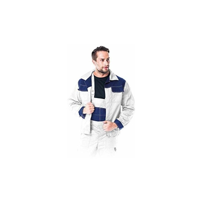 Mmbwn_L Multi Master - Camicetta protettiva, taglia L, colore: Bianco/Blu - Reis