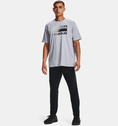 Maglia a manica corta UA Team Issue Wordmark da uomo en oferta