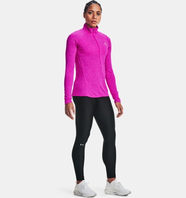 Maglia UA Tech™ Twist ½ Zip da donna