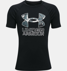 Maglia a manica corta UA Tech™ Hybrid Print Fill da ragazzo precio