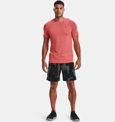 Maglia a manica corta UA RUSH™ Seamless da uomo