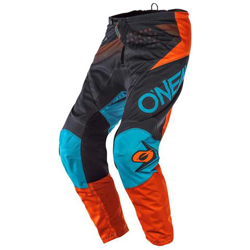 Pantaloni Mx Bambino Oneal 2020 Element Factor Grigio Arancio Blu (22 = 56cm Bambino, Grigio) en oferta