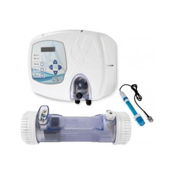 Elettrolisi A Sale Piscina + Controllo Ph Aqua Salt 150 Mc precio