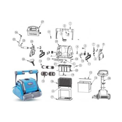 Ricambi Robot Piscina Dolphin Dynamic Plus características