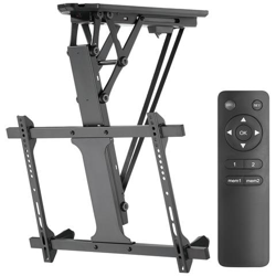 Supporto Per Tv Da Soffitto Elettrico, Per Pareti Inclinate 32 ''''-70'''' Massimo 35 Kg Telecomando Maclean Mc-880 Max Vesa 600x411 precio