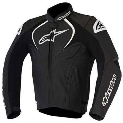 Giacca Moto In Pelle Alpinestars Jaws V3 Nero (m / l, Nero)