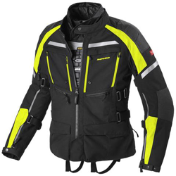 Giacca Impermeabile Moto Spidi Armakore H2out Nero Fluorescent Giallo (xxl, Nero) en oferta
