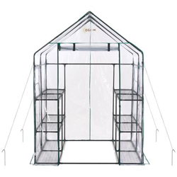 Mini Serra Portatile da Giardino Orto per Piante Fiori, 12 Ripiani - 143 x 143 x195 cm características