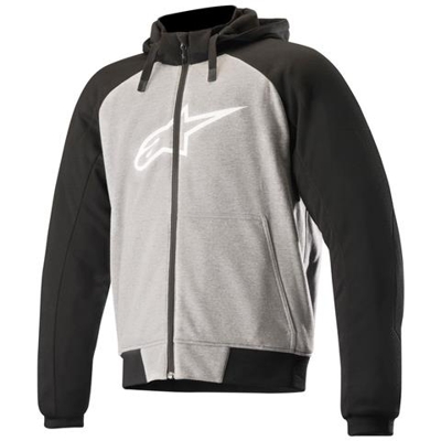 4200918 Alpinestars Chrome Sport Hoodie Grigio Nero Tg. xxl