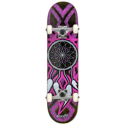 Skateboard Dreamcatcher 7.75'''' Grey / pink