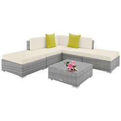 Set In Rattan Paris, Variante 2 - Grigio Chiaro en oferta