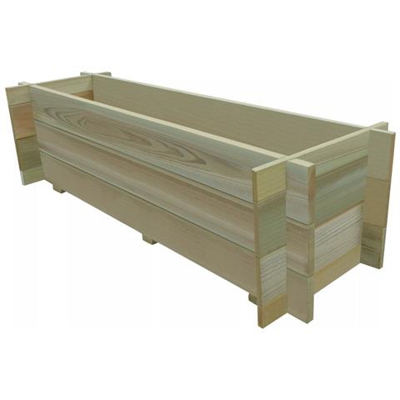 Fioriera Giardino Letto Vegetale In Legno Impregnato Fsc 120