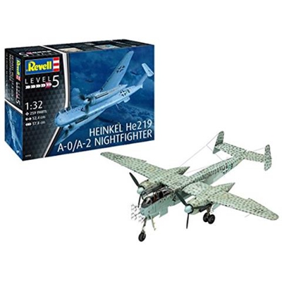 Heinkel He219 A-0 / a-2 Nightfighter 1:32 Revell Model Kit