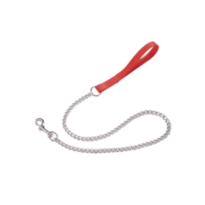 Guinzaglio in Nylon con catena Camon: Nero