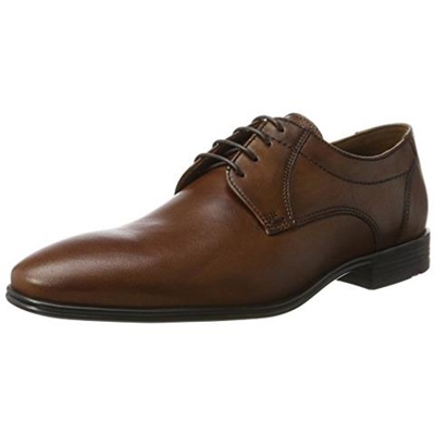Osmond, Scarpe Stringate Derby Uomo, Marrone Cognac, 45 Eu