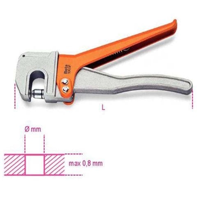 Pinza Piegalamiera da 228 mm