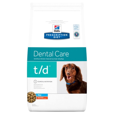 Hill's Prescription Diet t/d Mini Dental Care secco per cani - 3 kg