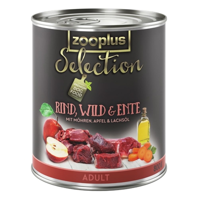 zooplus Selection Adult Manzo, Selvaggina & Anatra - 6 x 400 g