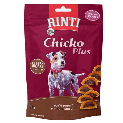 RINTI Chicko Plus Fettine di Salsiccia di Fegato - Set %: 3 x 80 g