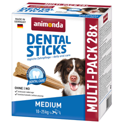 Animonda Multipack Dental Sticks Medium 4 x 180 g - 4 x 180 g (28 bastoncini) precio