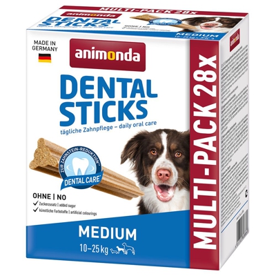 Animonda Multipack Dental Sticks Medium 4 x 180 g - 4 x 180 g (28 bastoncini)