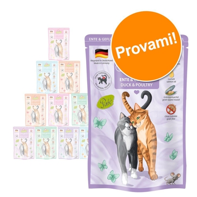 Set prova misto! 12 x 85 g GranataPet DeliCatessen Buste - Mix 2: PURO