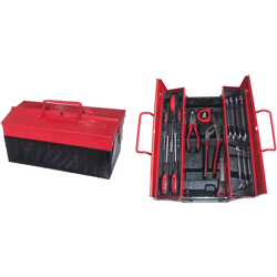 Work Men - WORKMEN CO3P-41 - Set cassetta portautensili metallica con tre scompartimenti e kit 41 attrezzi precio