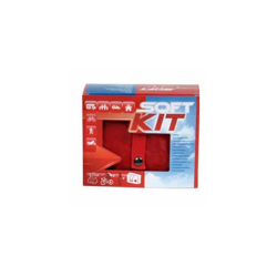 Soft Kit Pronto Soccorso borsetta in nylon di colore rosso con doppia cerniera - CPS820 en oferta