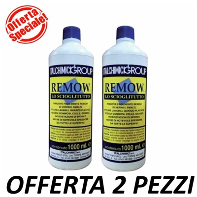 Italchimici - DISINCROSTANTE TAMPONATO REMOW SCIOGLITUTTO -- OFFERTA 2 PZ --