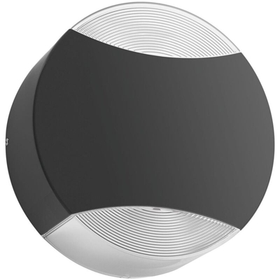 Lighting Limestone Lampada da Parere da Esterno, Grigio Scuro - Philips
